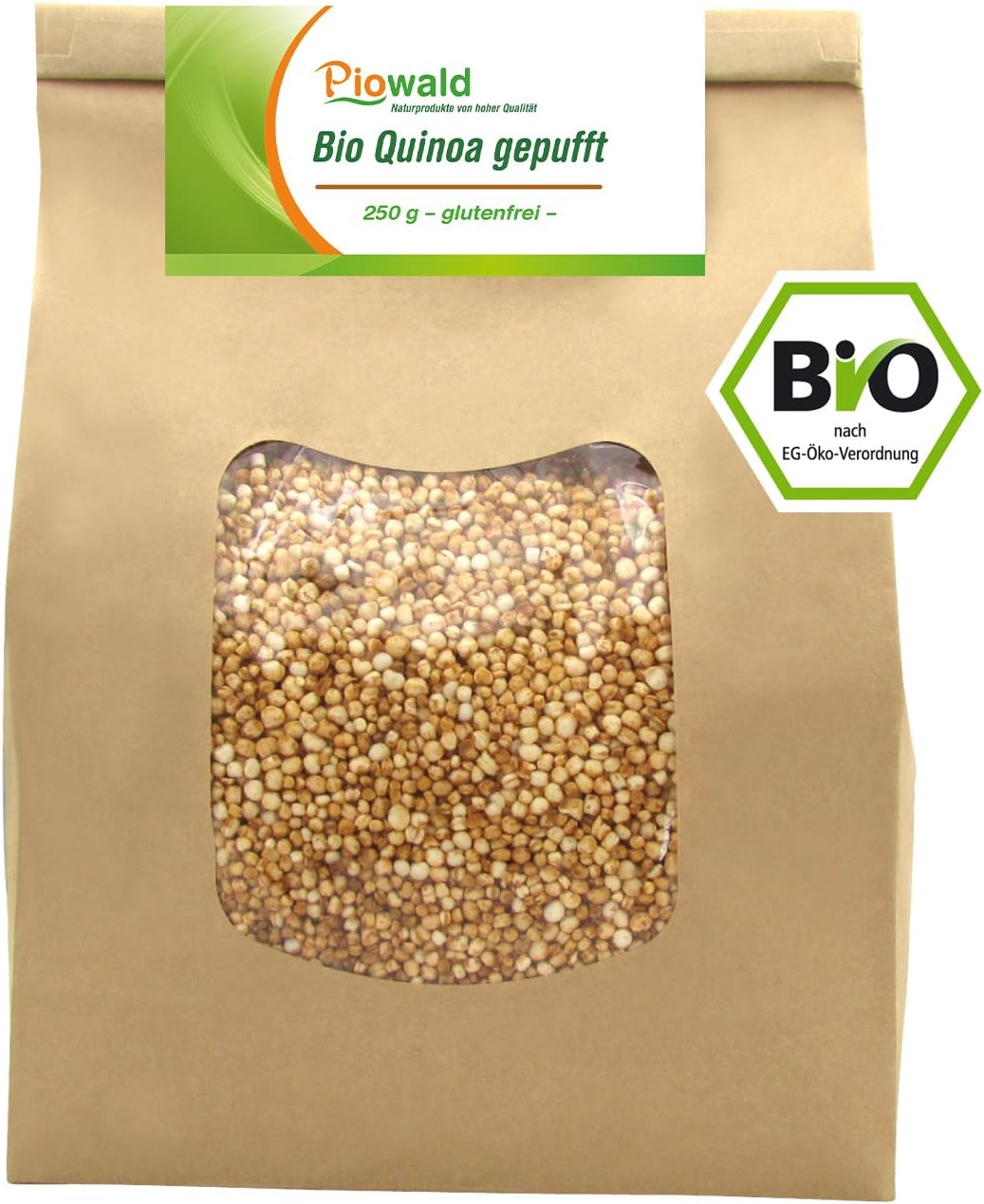 BIO Quinoa gepufft 250g glutenfrei Amazon.de Drogerie & Körperpflege