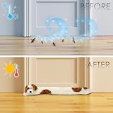 The Magic Toy Shop Cream Dog Door Draft Excluder Cushion view 2
