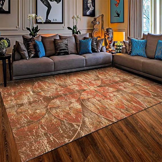 PLLXY Soft Floor mats,Modern Area Rugs,Living Room Carpet