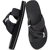 KuaiLu Womens Dressy Bow Sandals Arch Support Yoga Foam Cushion Comfortable Walking Slides Open Toe Summer Beach Indoor Outdoor Slippers