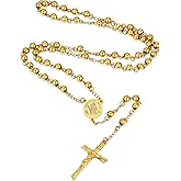 Supcare Rosary for Men Women Catholic Necklace Rosary Beads,Customized (with Gift Packing)