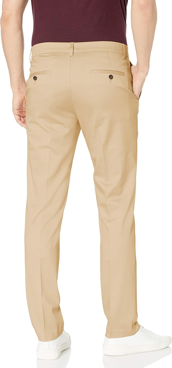 haggar premium no iron khaki slim fit