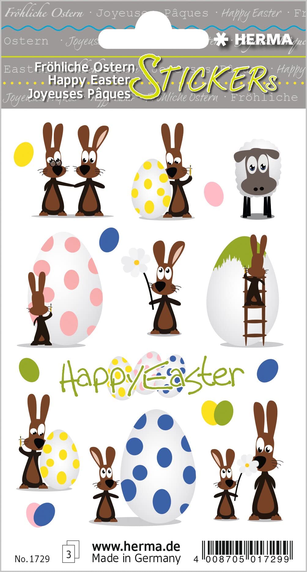 HERMA Easter Permanent Rabbit Party