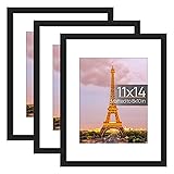 upsimples 11x14 Picture Frame Set of 3, Made of