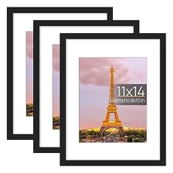 upsimples 11x14 Picture Frame Set of 3, Made of