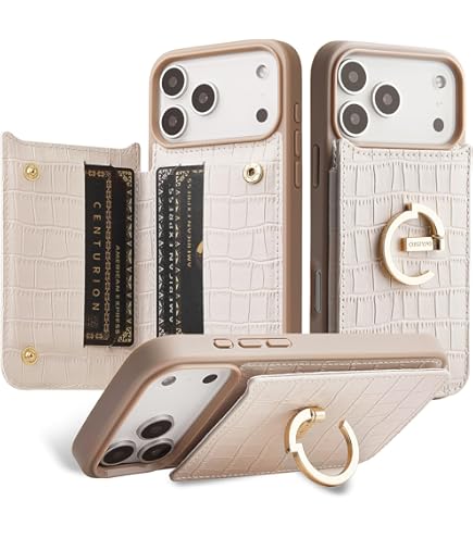 Amazon.com: CUSTYPE for iPhone 17 Pro Max Case Wallet for Magsafe