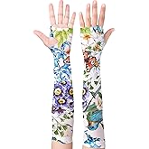 YPHCDO Gardening Sleeves for Women Farm Sun Protection Thorn Proof Cooling Arm Sleeves to Cover Arms for Garden Sports