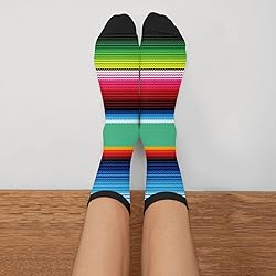 LUMANSITTER Mexicano Serape Stripe Pattern Sarapes