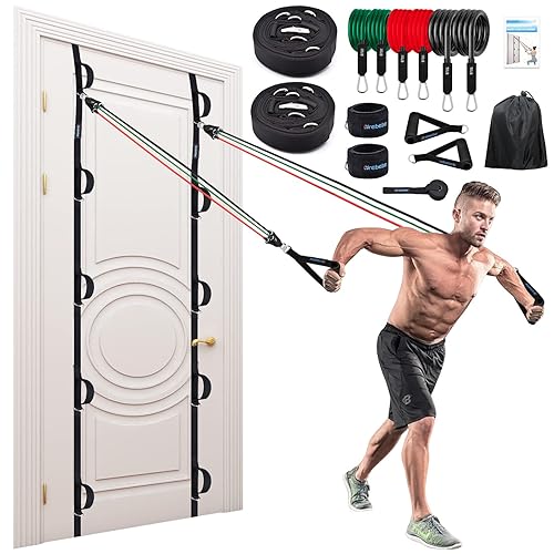 With Resistance Bands Home Band Workout System Brebebe Door Anchor