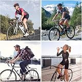 Ainiv Bike Water Bottle Cage 2Pcs Plastic PC Bottle Holder Black Red view 8