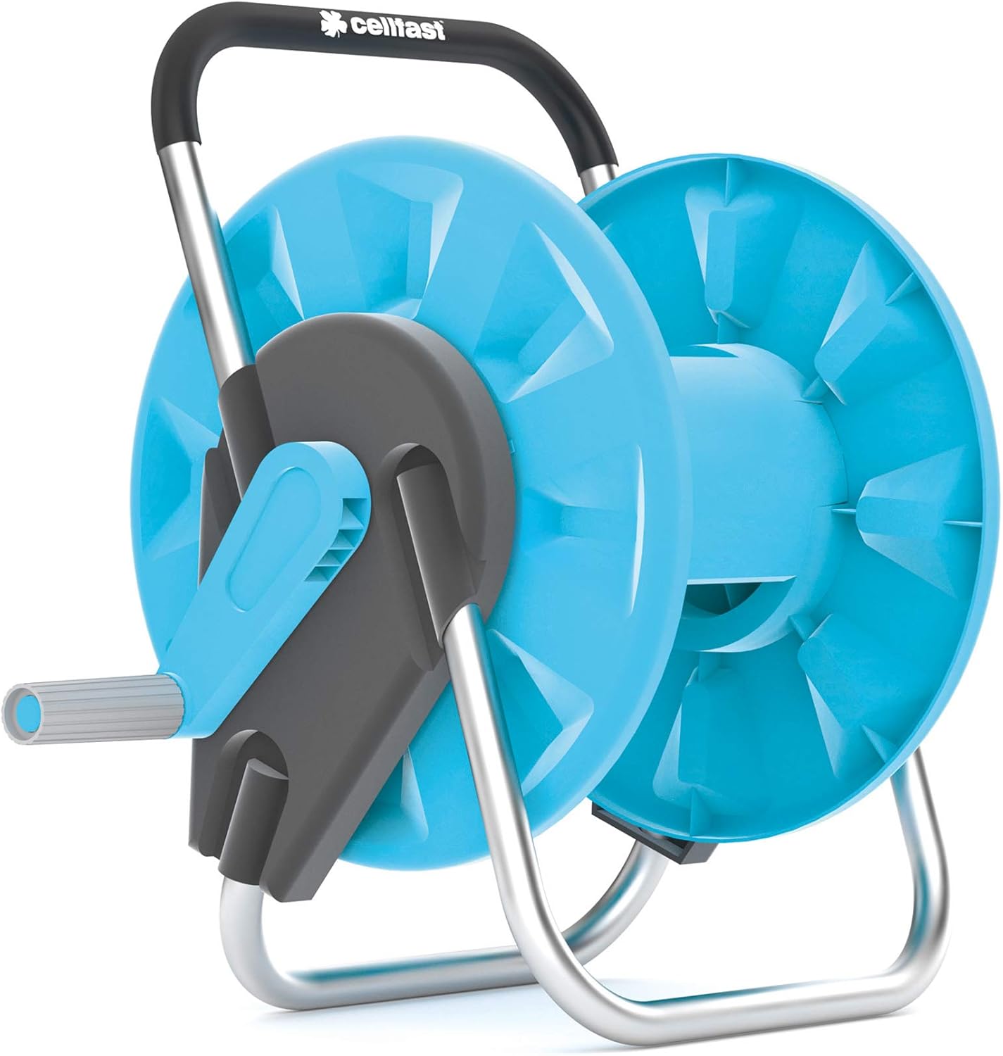 Cellfast Gartenschlauchständer ALUPLUS 45 m, 1/2", 55-150