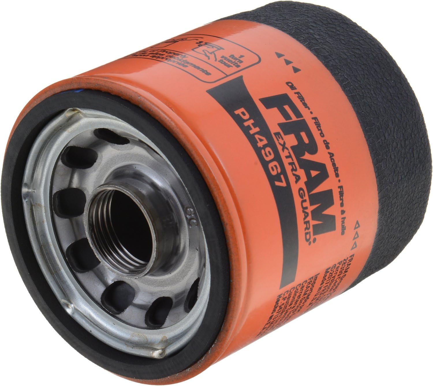 FRAM Extra Guard PH4967, 10K Mile Change Interval Spin-On Oil Filter: Automotive