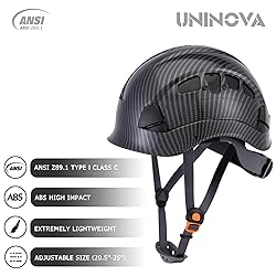 UNINOVA Safety Hard Hat - ANSI Z89.1 Approved