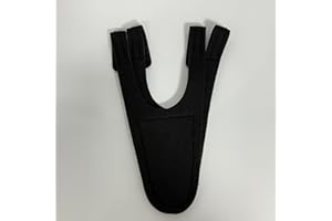 LOVSHEME Silicone mask strap accessories, fabric straps, light and portable, black