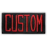Personalized Halloween Name Patch - Iron on or Hook Fastener Available Create Your own Halloween Costume