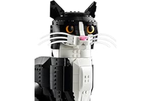 GENERIC Whiskers for Lego® 21349 Ideas Tuxedo Cat Snap-in Accessory - Compatible with Model 21349