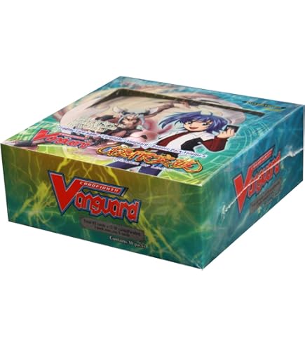 Amazon.com: CARDFIGHT!! Vanguard Japanese Booster Box Vol.6 BT06 Sealed Box  : Toys & Games