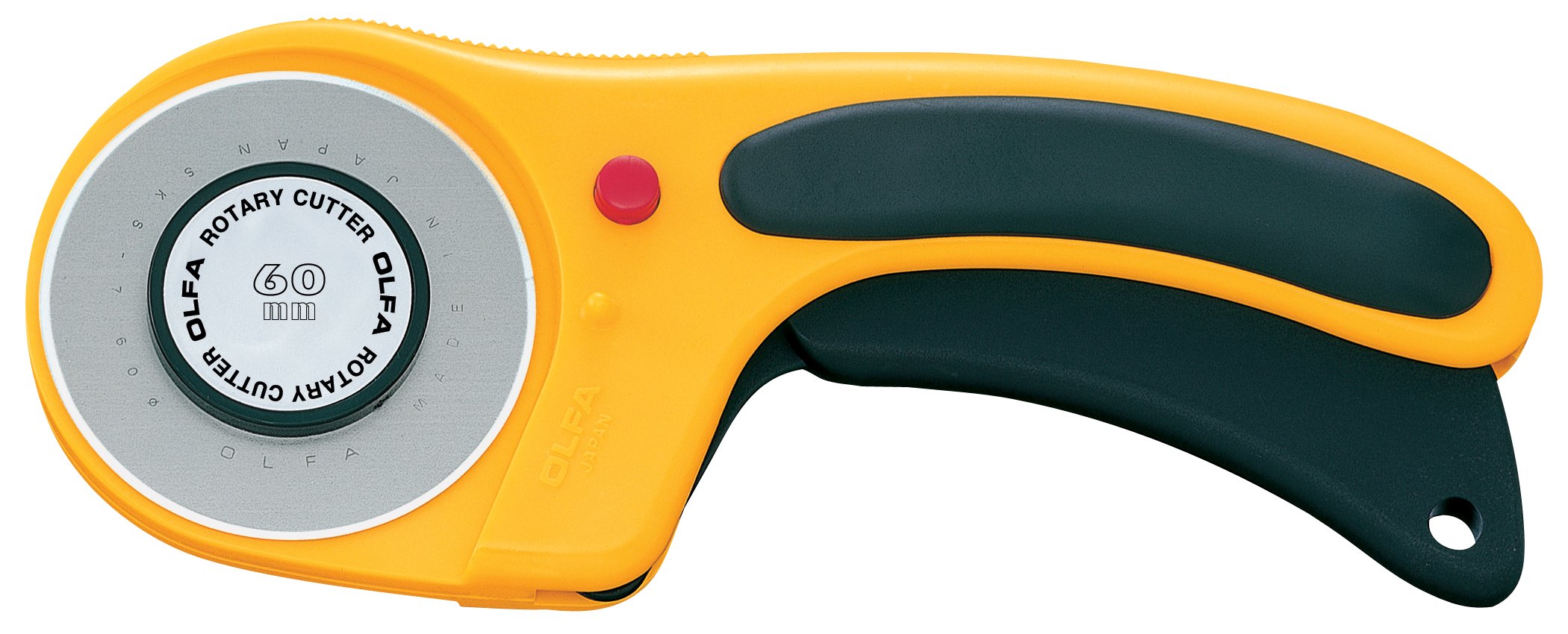 Olfa Deluxe Rotary Cutter, 60 mm, Yellow Buy Online in United Arab