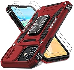 DEERLAMN for iPhone 11 Case with Slide Camera
