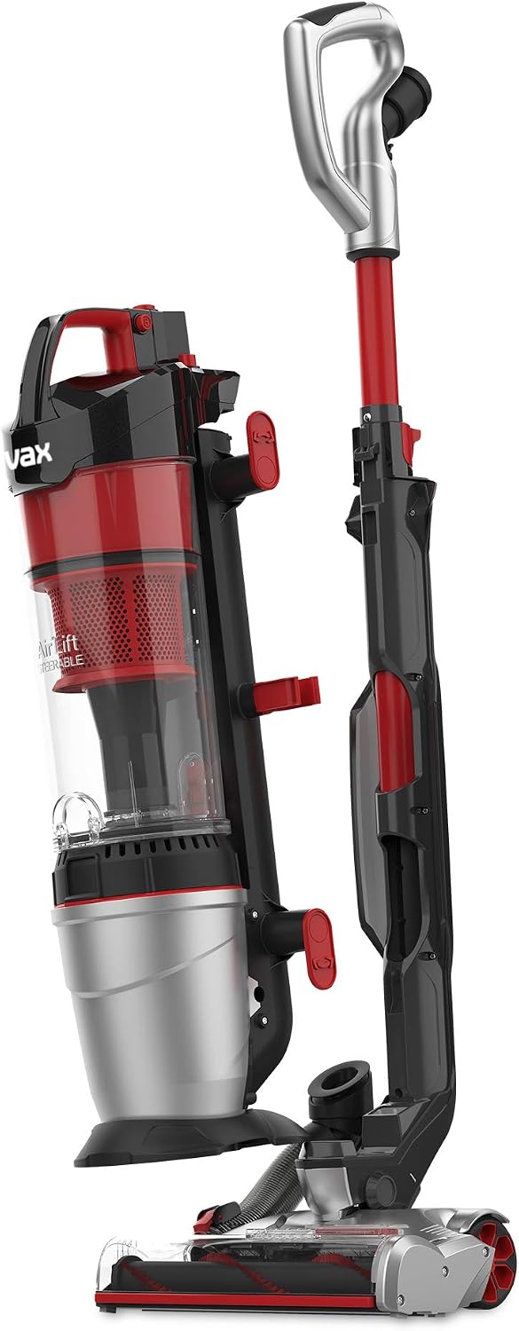 Vax UCSUSHV1, Air Lift Steerable Advance Upright Vacuum Cleaner, Red