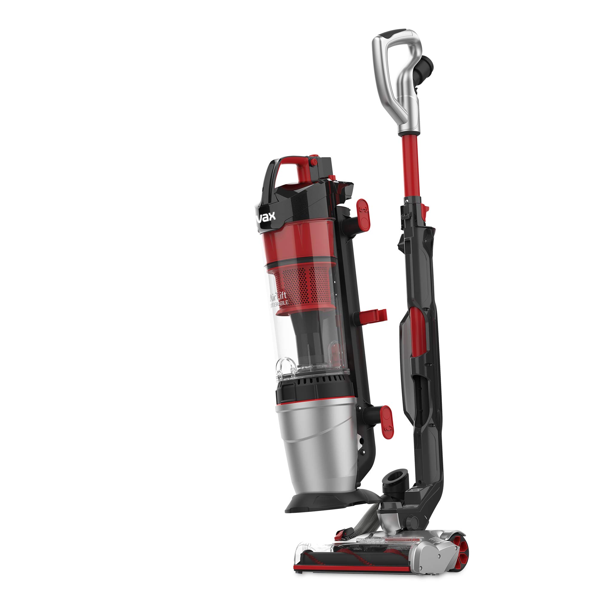 Vax UCSUSHV1, Air Lift Steerable Advance Upright Vacuum Cleaner, Red