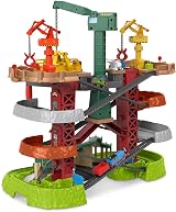 Thomas & Friends Multi-Level Track Set GXH09 with Thomas Percy Harold Engines view 6