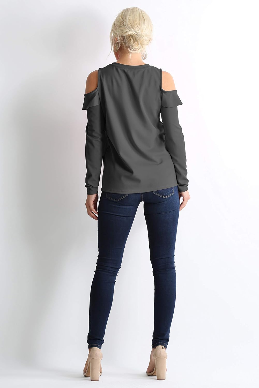 cold shoulder dressy tops