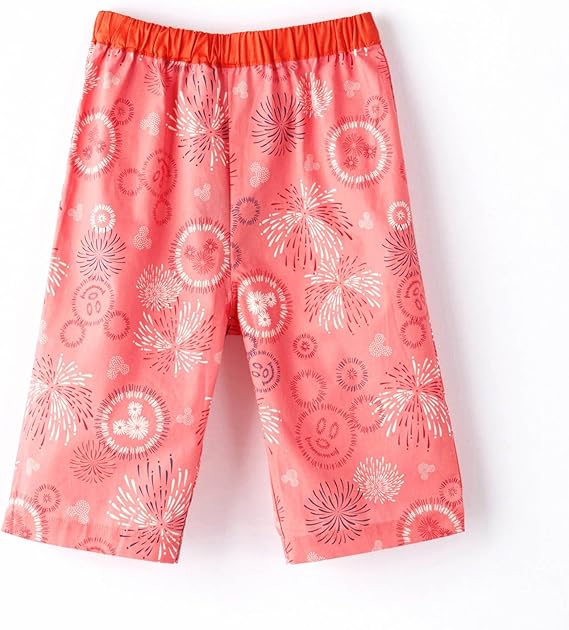 Amazon ベルメゾン ディズニー 綿１００ ステテコ キッズ ミッキーモチーフ 花火 下着 インナー 通販