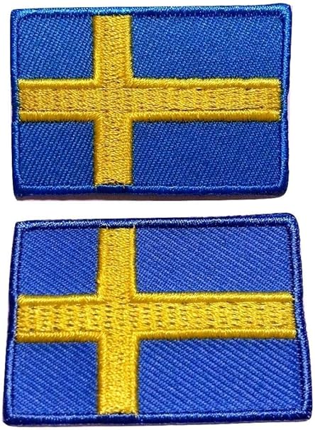 Ecusson Drapeau Patch Sued E Viking Scandinavie Badge Applique Brode Rie Thermocollant Amazon Fr Cuisine Maison