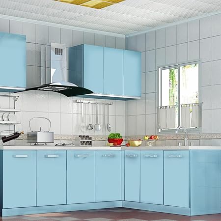 KINLO [3 Rollos] - 0,61x5 m Pegatina de Mueble de Cocina, PVC ...