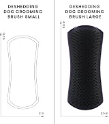 Pet Teezer Large Deshedding Grooming Brush Purple Grey for Dogs view 6