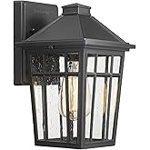 Darkaway Outdoor Sconce Lights Wall Light Fixtures, Front Porch Light Outdoor Wall Anti-Rust Waterproof Aluminum with Glass E