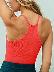 LASLULU Spaghetti Strap Sports Bras for Women