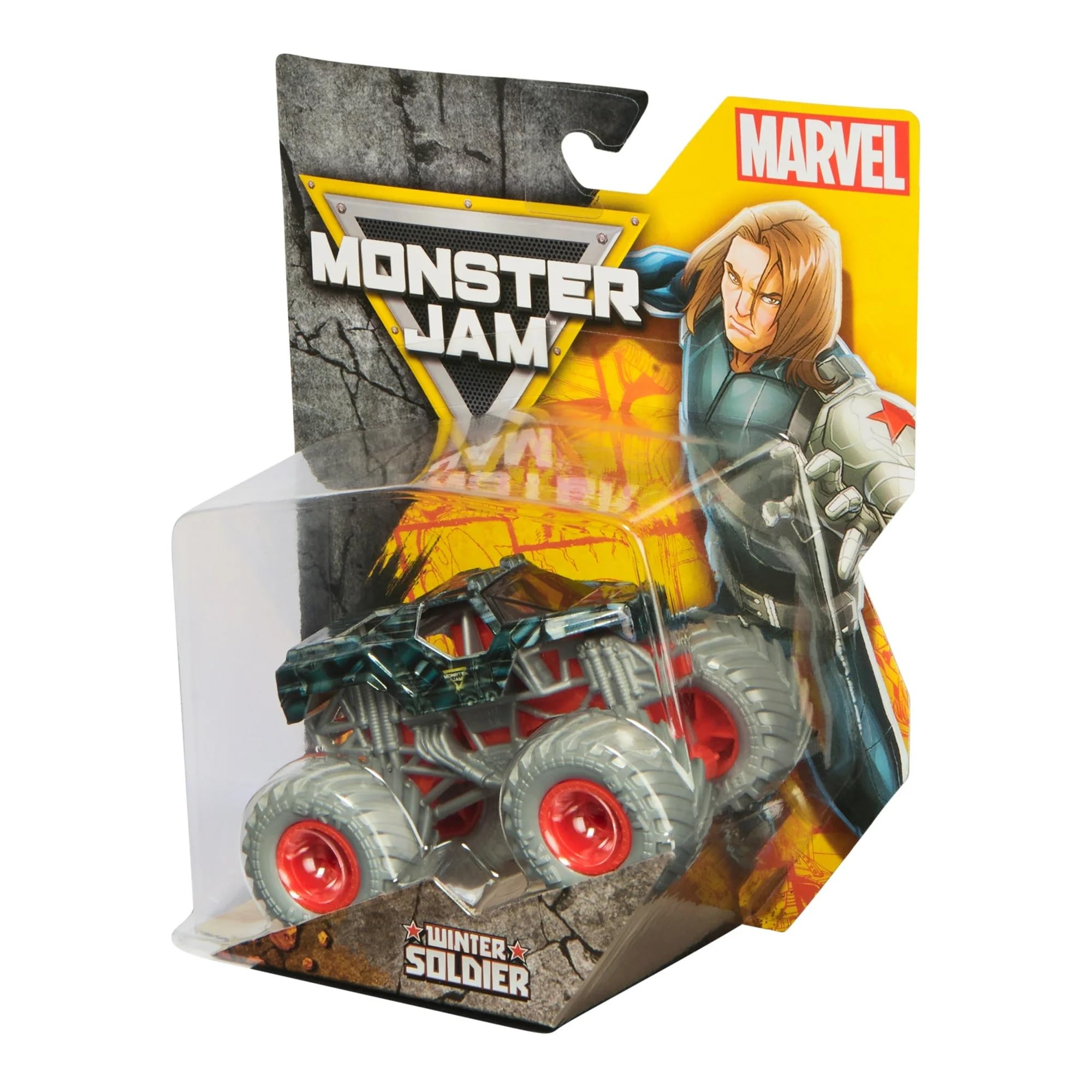 Monster Jam 1:64 Series 4 Marvel Winter Soldier