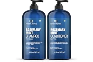 Botanic Hearth Rosemary Mint Shampoo and Conditioner Set, Thickening Formula, Promotes Hair Growth and Scalp Health Sulfate F