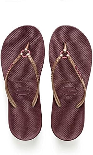 havaianas maroon
