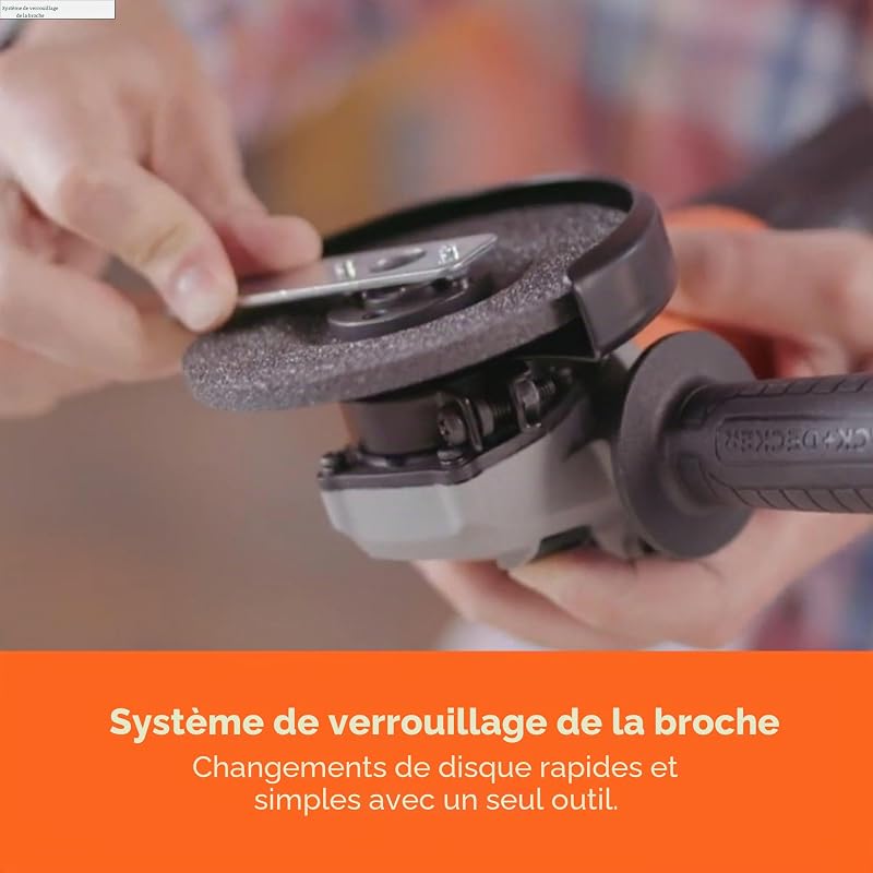 15mm 710W Compacte, meuleuse d'angle filaire, BEG010-QS
