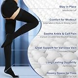 Beister Medical Compression Stockings 20-30 mmHg Closed Toe Thigh High view 4