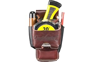 Occidental Leather Clip-On 4 in 1 Tool/Tape Holder - Provides 4X The Tool Capacity - Includes 2003 Oxy Tool Shield - Made in USA
