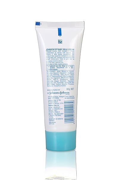 johnson's baby cream 30g price