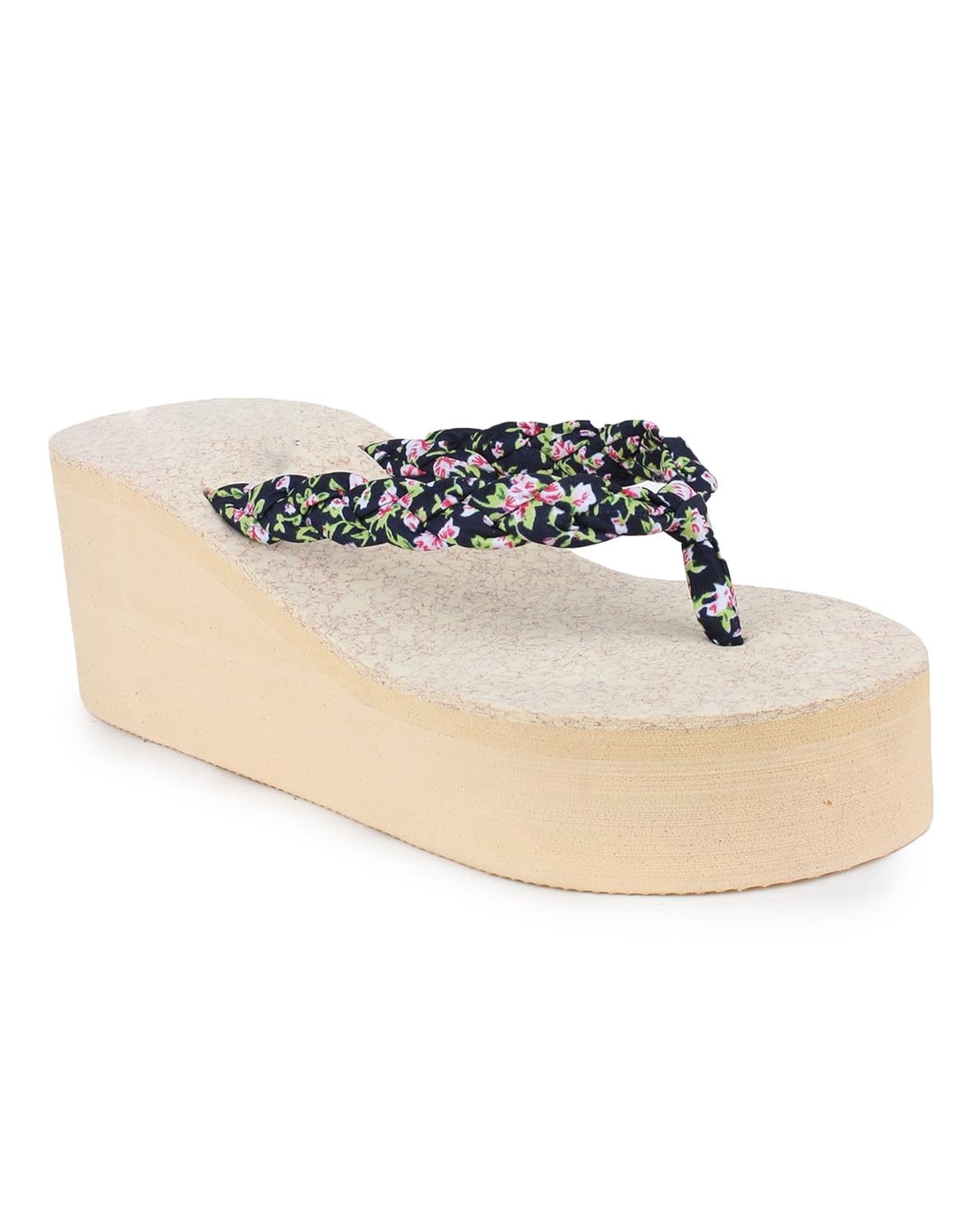 appe women black synthetic casual wedges::appe-0045black