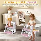 Orzbow Potty Training Toilet Seat 2 in 1 with Stable Triangle Structure view 6
