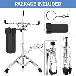 Youeon Snare Drum Stand with Drum Sticks