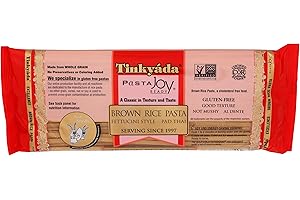 Tinkyada Brown Rice Pasta, Fettucini, 397g (Pack of 1)