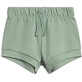 Colored Organics Baby and Kids Unisex Organic Cotton Shorts - Jade 6-12M