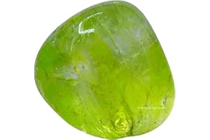 AMAZING GEMSTONE 1 oz Apple Aura Quartz Crystal Tumbled Stones Polished Rocks - Natural Gem Stones for Healing - DIY Crystals for Protection