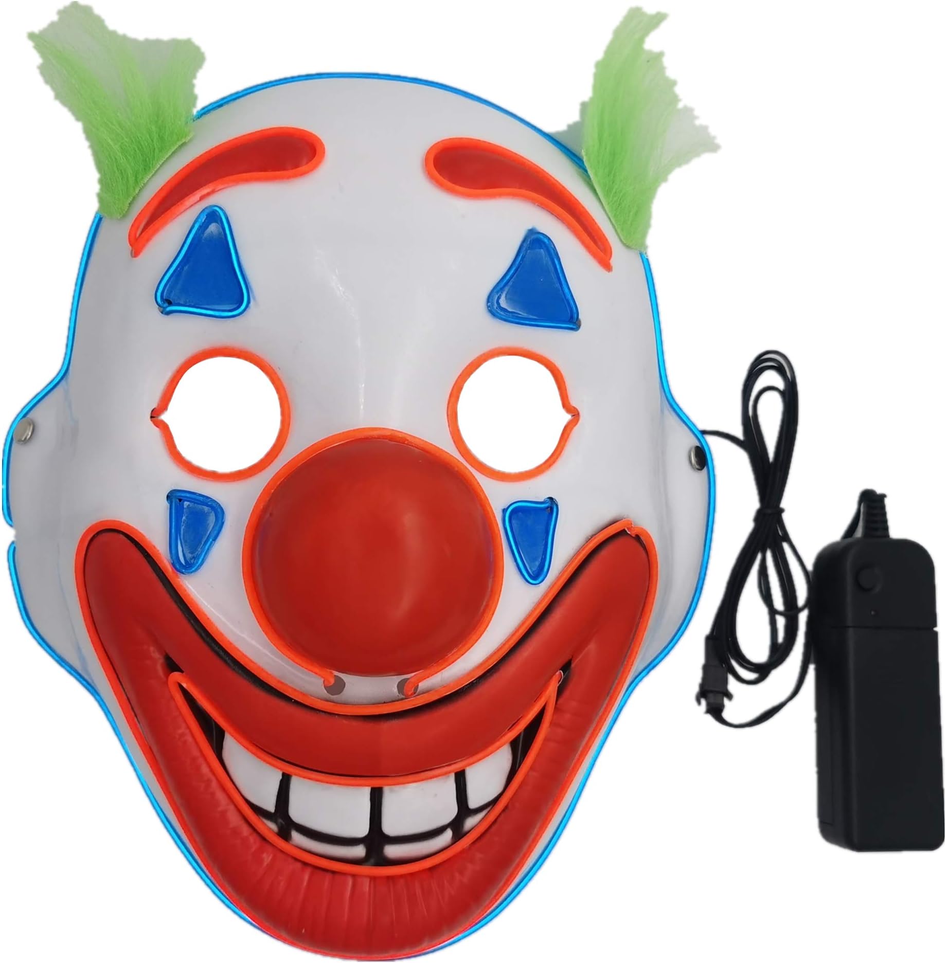 2019 Joker LED Light Mask for Festival Cosplay Costume Masquerade Party