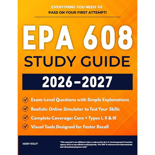 EPA 608 Master Study Guide: Full Exam Prep with Online Simulator