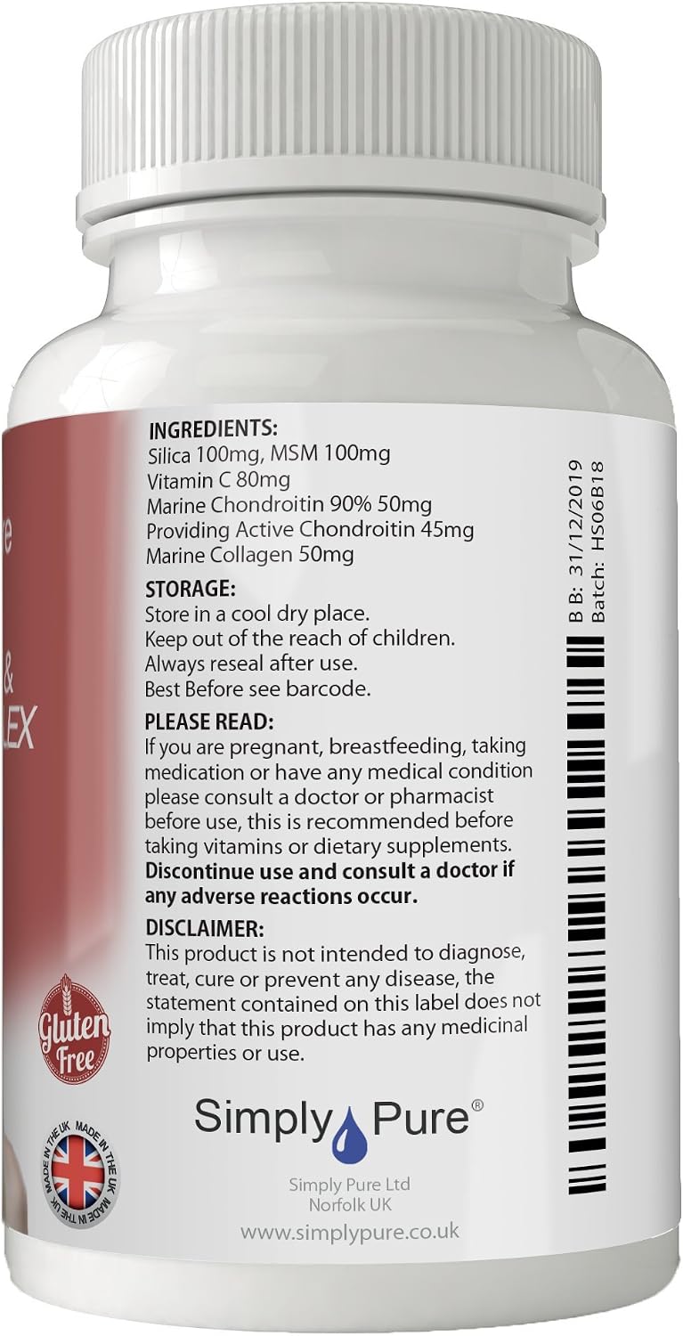 Simply Pure Beauty Complex for Hair Skin & Nails, 90 count (Pack of 1) - Image 4