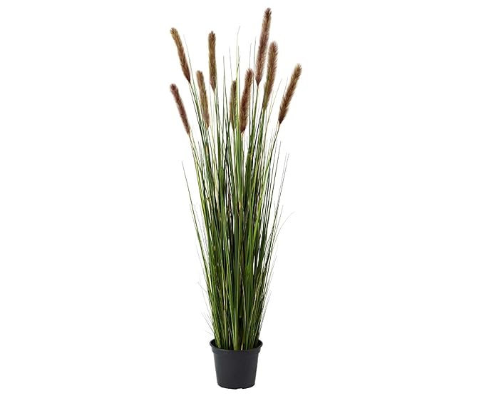 Bloom 4Ft Potted Grass Tall 120Cm Artificial Plant Home Decoration